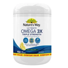 Nature's Way Ultimate Omega 3x Triple Strength 150 Capsules