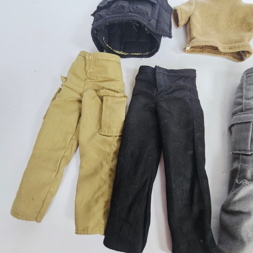 Y2K Lot of 9 G.I Joe Action Figure Clothes Pants Vest Shirt Helmet Socks 1329 - Picture 6 of 7