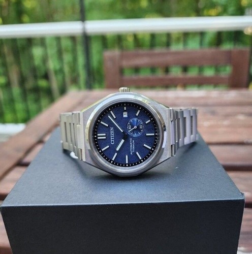 Citizen NJ0180-80L "Zenshin" Automatic Super Titanium Analog Men's Dress Watch - Picture 3 of 7