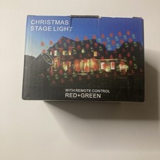 New Christmas Stage Light Projector. Various Laser Light Modes Remote Control.