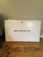 Kith Men’s 2020 Line sheet Design Binder , 1 Of AKind! Over 30 Pages Of Designs!