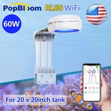 PopBloom Marine Led Aquarium Light for Saltwater Led Fish Tank Lights Reef Coral