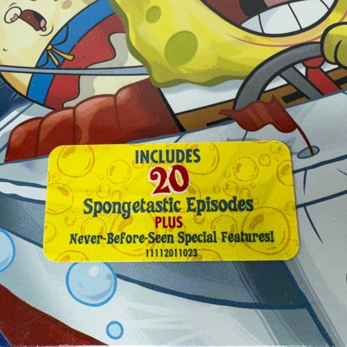 Bob Esponja Pantalones Cuadrados Temporada 4 Vol. Juego de 2 discos 1 DVD 2006 pegatinas bombo nuevas - Imagen 10 de 10