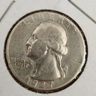 1947 P Washington 90% Silver Quarter from Philadelphia Mint