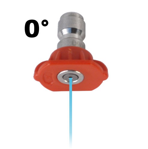 100 Stück Erie Tools Hochdruckreiniger 1/4" Quick Connect 0 Grad 4,5 Düsen - Bild 3 von 4