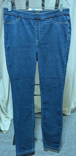 simply vera verawang ladies large jean leggings dark wash pull on