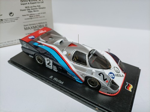 Spark 1:43 Porsche 936 Joest Bob DRM 1982 Champion Racing Model - Picture 4 of 5