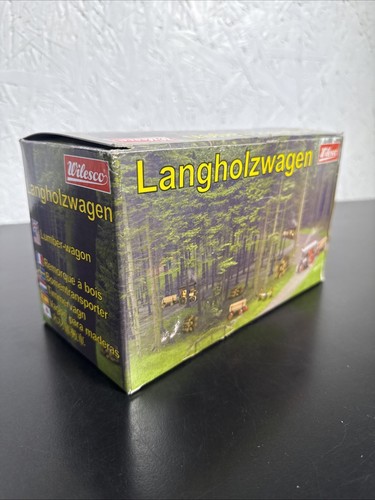 New Wilesco A425 Lumber Wagon Steam Model Accessory Langholzwagen - Picture 10 of 13