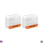 SONOFF ZBMINIL2 Zigbee Smart Light Switch 2-Pack, No Neutral Wire, Voice Control