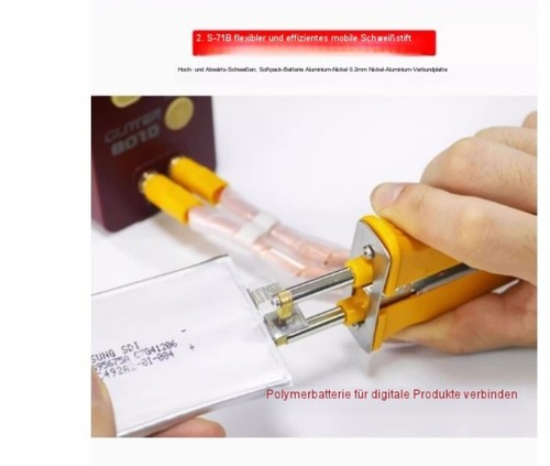 801D Punktschweißgerät Kondensator-Energiespeicher Punktschweißstift - Picture 8 of 22