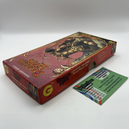 Dragon Lords Copper Dragon Dnd Grenadier Models 2508 1984 Complete - Picture 17 of 24