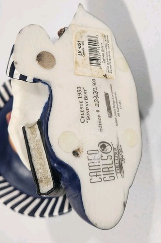 Cameo Girls Deluxe Lady Vase Celeste 1953 "Sunday Best" RAR - Bild 8 von 9