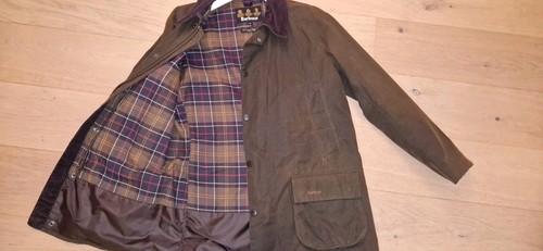 Barbour Bristol L Wachsjacke Herren Khaki Size Large Men’s - Bild 2 von 15