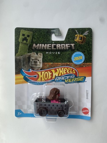 HOT WHEELS RACER VERSE - GARRETT - MINECRAFT MOVIE - 2025 Neu Sealed