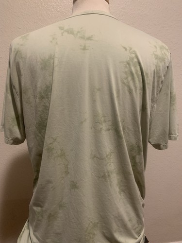Lululemon Herren Größe Large grün Batik Fundamental Tee Kurzarm Shirt - Bild 5 von 13