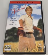 The Natural - Robert Redford (DVD) Barry Levinson Region 2 Rare