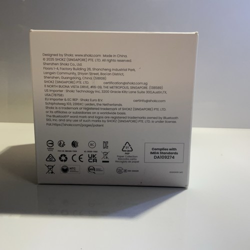 Shokz OpenFit Open-Ear Bluetooth True Wireless Ohrhörer KOSTENLOSE TRAGETASCHE schwarz - Bild 4 von 9