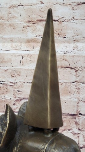 Salvador Dali Elephant with Long Legs Bronze Sculpture Art Deco Statue Figurine - Picture 9 of 10