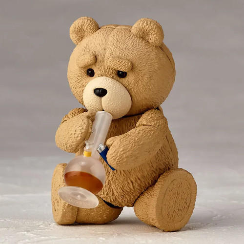 Película TED 2 10 cm Oso de Peluche Ted En Caja Articulado BJD Figura Modelo Juguetes - Imagen 23 de 23