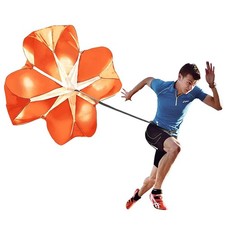 56" Adjustable Parachute Resistance Band for Running Training and Speed