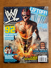WWE Magazine August 2009 Rey Mysterio Cover