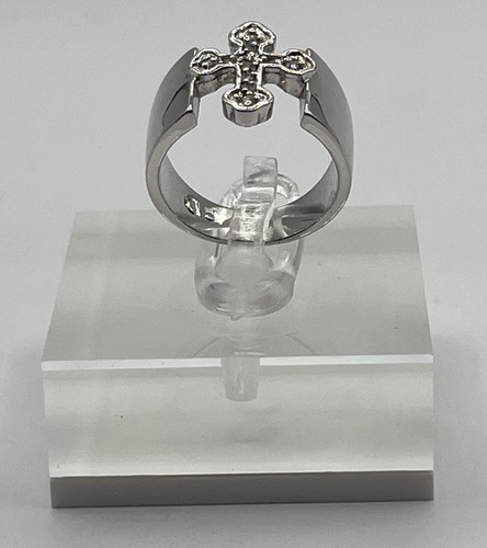 PD Devotion Silver Cross Ring - Picture 2 of 7