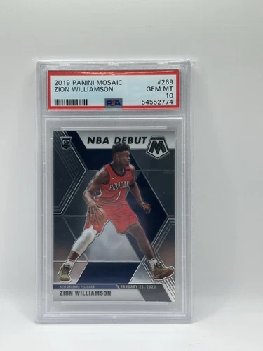 2019-20 Panini Mosaic - NBA Debut Zion Williamson #269 (RC)