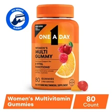 One A Day Women's Gummy Multivitamin, Multivitamins for Women, 80 Ct