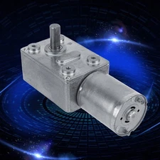 Reversible High Torque Worm Geared Drive Motor DC 12V Reduction Motor(40RPM)