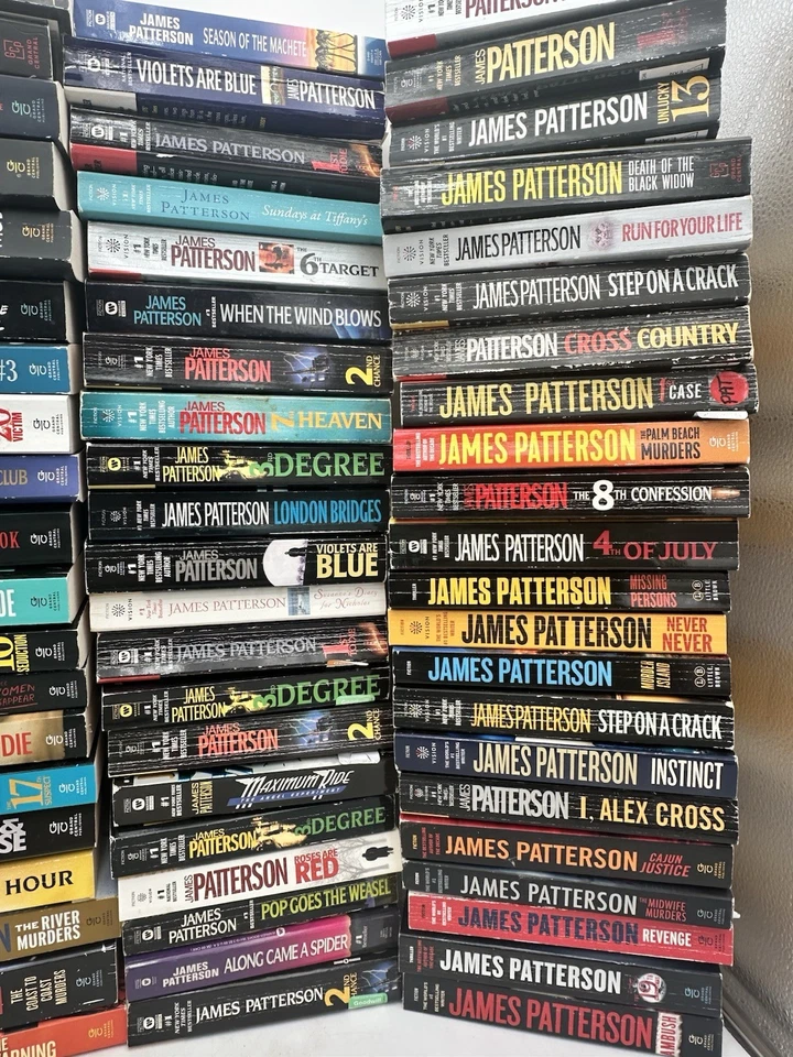 Lot Of 10 Random James Patterson Paperback Books Alex Cross Murder Club ++ G/VG - Image 4 of 4