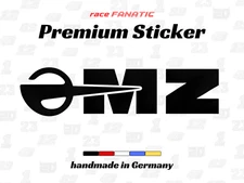MZ Motorcycle Logo Sticker - Vintage GDR Motorcycle Sticker - Retro Biker Decal