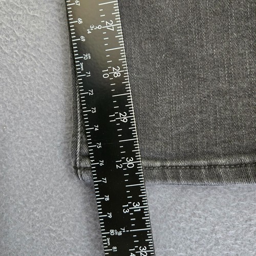 Levi’s 314 Damen 30 Jeans schwarz formend gerades Bein 30 x 32 Reißverschluss Fly Black Tab - Bild 2 von 11