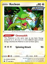 Kecleon 122/198 Rare Regular SWSH06: Chilling Reign NM
