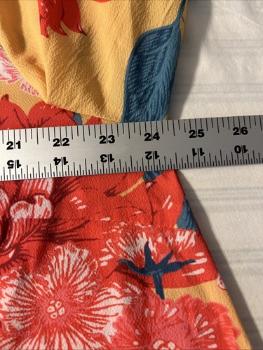 Umgee Womens Boho Floral Shift Dress Size 2XL Multi Color Long Sleeve Pullover - Picture 8 of 9