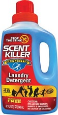 Scent Killer Sports Laundry Detergent for Smelly Clothes - Active Wear Laundr...