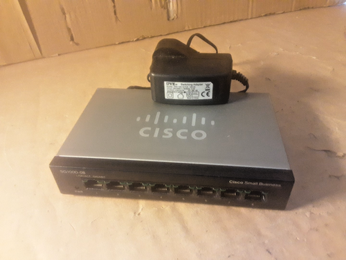 Cisco 100 Series SG100D-08 V2 8 Port Ethernet Switch. - Picture 2 of 6