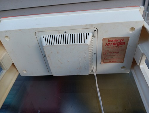 Vintage Bonyempi Hit Orgel Modell H0258 Einschalttaste funktioniert einige Geräusche müssen repariert werden - Bild 3 von 15