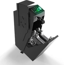 PATRON Gun Safe for handgun, Biometric box pistols，hidden black 