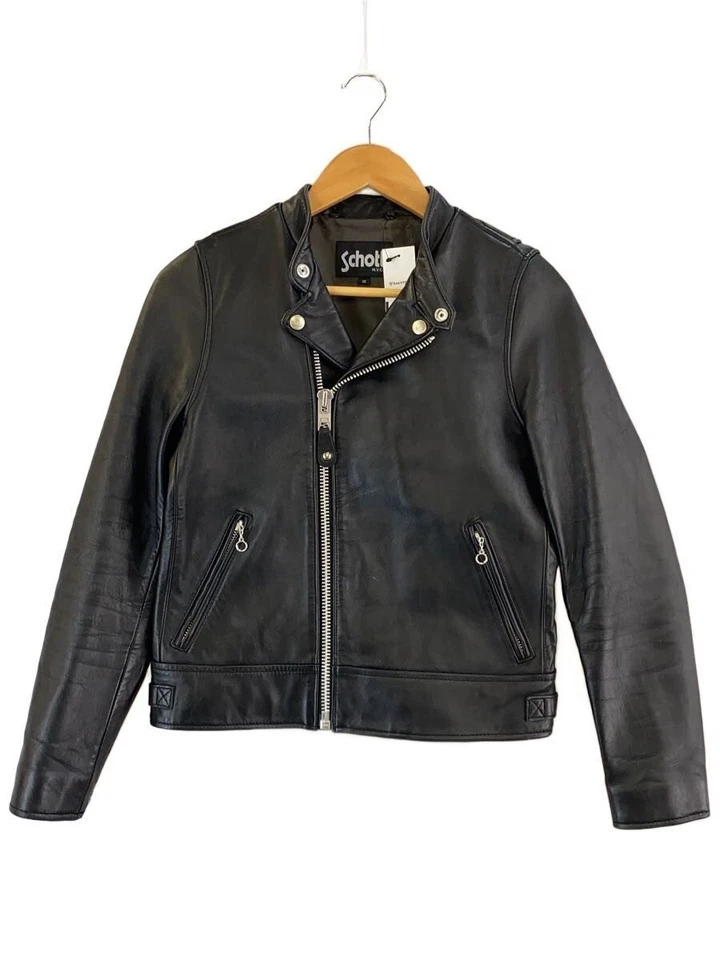 Chaqueta de cuero Schott Double Riders 618 tamaño 34 - Imagen 1 de 4