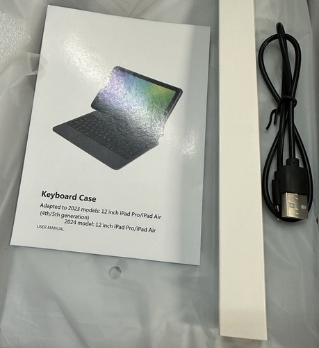 Keyboard Case for 2023 model 12 inch iPad pro/iPad Air (4th /5th Generation ) - Picture 9 of 9