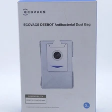 ECOVACS Dustbag 3 Pcs for DEEBOT / X2 OMNI/ White