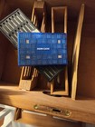 Thompson Wooden Inlay Humidor Box Glass Lid   9 1/2" x 14" x 6 1/2" — photo 7