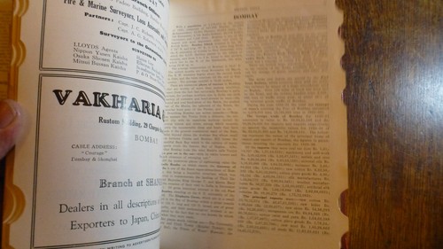 SUPERB 1932 SHIPPING COMPANY PERIODICAL COLOUR ADVERTS & PHOTOS HONG KONG CHINA - Picture 17 of 18