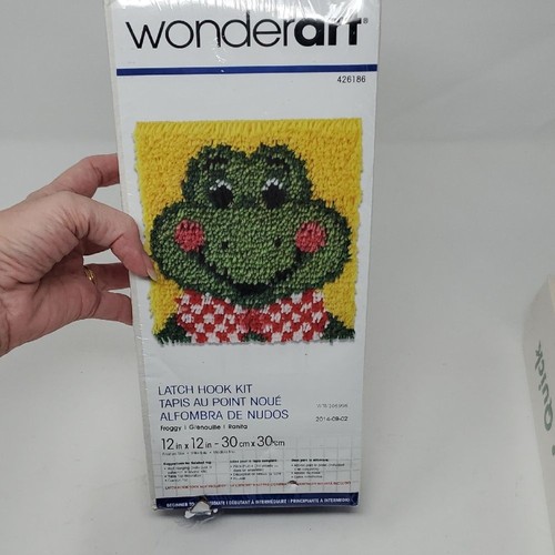 Kit de gancho de cierre de rana y flor WonderArt - Imagen 5 de 11
