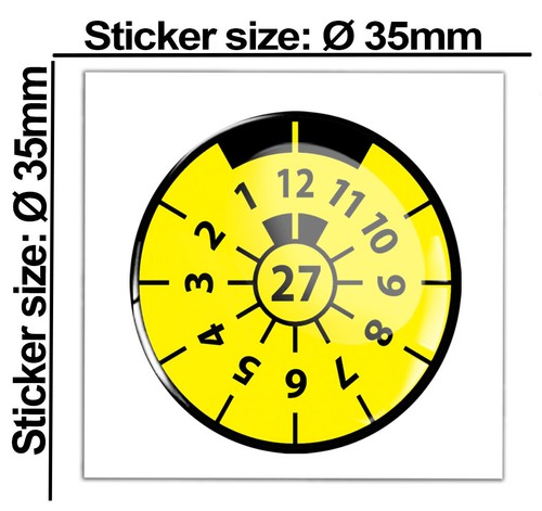 Set of 2 German Stadt Number Plate Silicone Resin Badge 3D Domed Seal Stickers - Picture 11 of 19