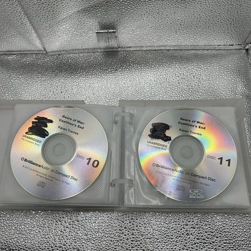 Gears of War: Coalition's End Audio Book Brilliance Audio On 17 Compact Discs - Picture 11 of 14