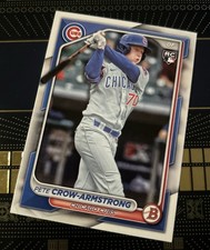 2024 Bowman Pete Crow-Armstrong #85 (RC) Chicago Cubs