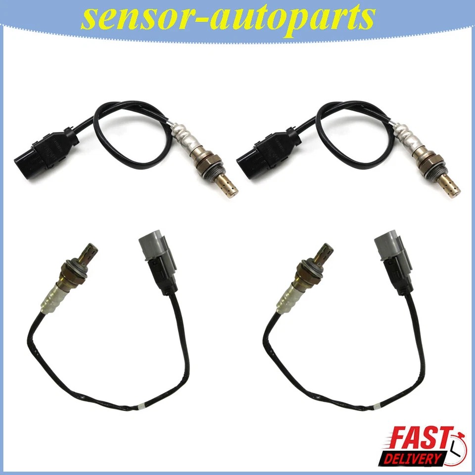 Sensor de oxígeno aguas arriba + aguas abajo 4 piezas para Hyundai XG350 3,5 L V6 2003 2004 2005 Foto 2 de 4