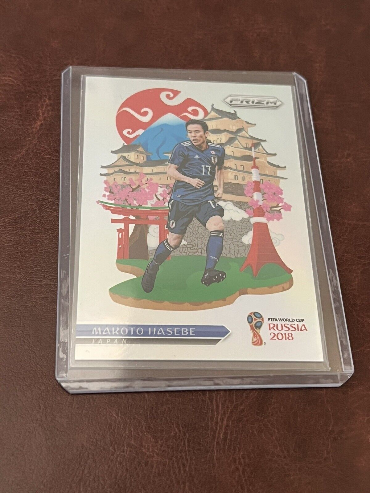 MAKOTO HASEBE - 2018 PRIZM WORLD CUP - NATIONAL LANDMARKS SSP
