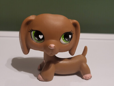 LPS #556 LITTLEST PETSHOP ORIGINAL AUTHENTIQUE CHIEN TECKEL DOG TECKEL HASBRO